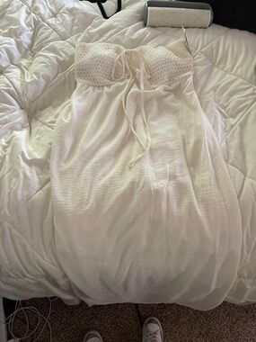 No Boundaries Ivory Strapless Bandeau Nightdress